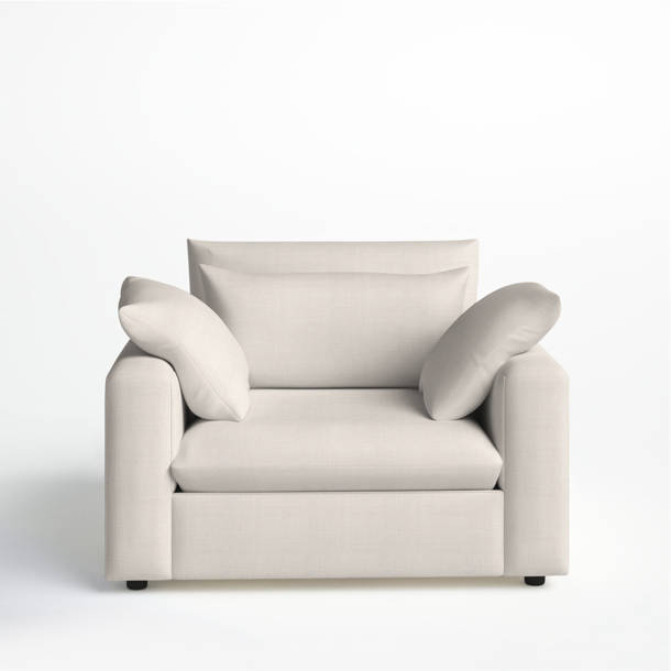 Emilie Upholstered Chair and a Half Joss & Main